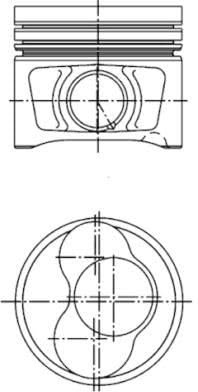 Kolbenschmidt 40409610 Piston