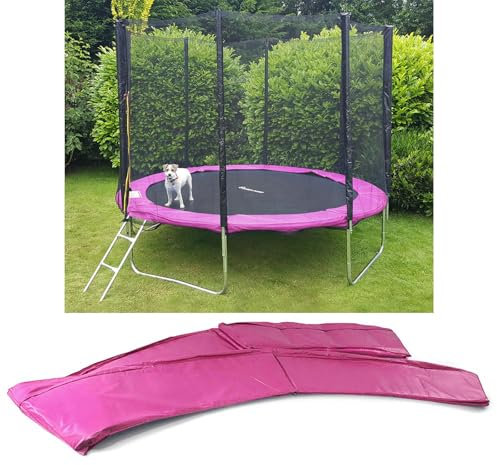 Carparts-Online 366cm Trampolin Sprungfedern Schutz Abdeckung Pink