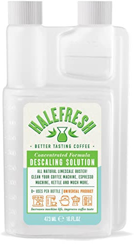 Entkalker Lösung Kaffeemaschine Reiniger, alle natur W/8 + Anwendungen pro Flasche für Keurig, Saeco, Gaggia, Ninja und alle Kaffee und Espresso Makers