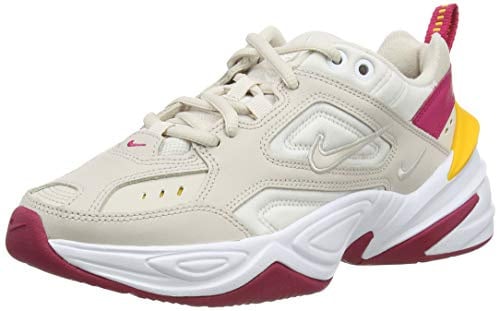 Nike Damen W M2k Tekno Gymnastikschuhe, Braun (Desert Sand/Desert Sand/Phantom/Wild Cherry/Dk Sulfur 016), 40 EU