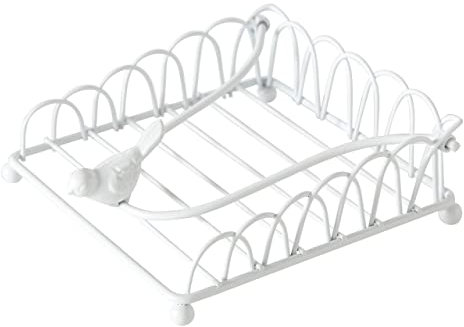BOLTZE Serviettenhalter 2-er Set Eisen Weiss