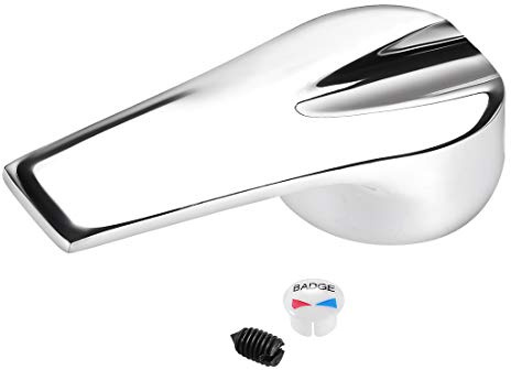sourcing map Faucet Lever Handle,40mm Cartridge Single Metal Lever Handle Replacement for Bathroom Kitchen