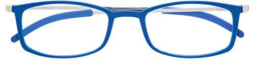 DIDINSKY Ultradünne Verschreibungspflichtige Lesebrille für Männer und Frauen. Sehr Leichte Presbyopie-Brille mit Blaulicht-Schutzgläsern - MACBA ROUND/SQUARE (Klein, 1, x, SQUARE)