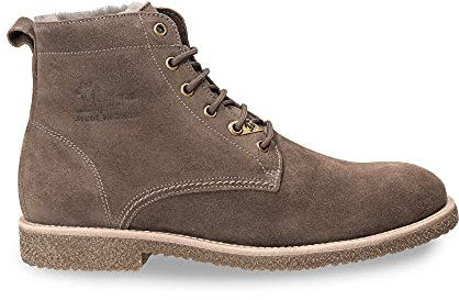 Panama Jack Herrenstiefelette Glasgow Igloo C22 Velour Humo/Smoke 46 EU