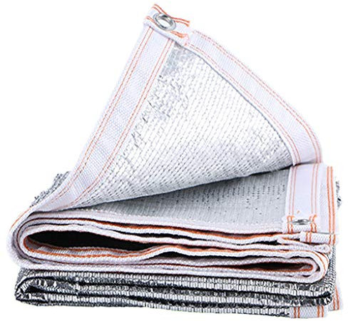 Sonnensegel Sichtschutz Sun Mesh Shade Net 99% Schatten Tuch Compact Reflektierende UV-beständig Schatten Stoff For Garten Innenhof Sun-Block-Mesh-Pergola Abdeckung Canopy UV-Widerstand Schirmstoff