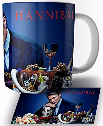 Hannibal Mads Mikkelsen Keramik Becher 325ml Tasse Mug