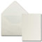 FarbenFroh by GUSTAV NEUSER 25x Einzelkarten Set mit Briefumschlägen DIN A6 / C6 in Naturweiß (Creme) - 14,8 x 10,5 cm - ohne Falz