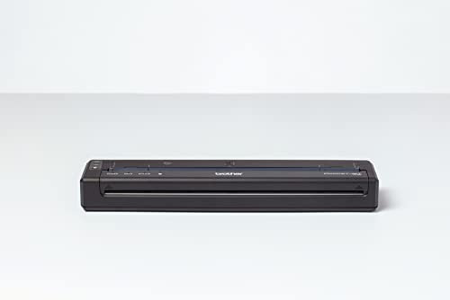 Brother PJ-862 Mobiler A4 Thermodirekt-Dokumentendrucker mit 203 DPI Druckauflösung, 13,5 Seiten/Minute, Bluetooth- und USB-C-Schnittstelle, Schwarz