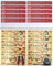 Roffatide Anime Dämon Slayer Lesezeichen 10 PCS Gold überzogene Banknoten Lesezeichen mit Ärmeln Bill Lesezeichen Sammelbare Banknoten Lesezeichen für Sammlung