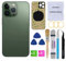 Perzework Ersatz-Rückglas für iPhone 13 Pro, 15,5 cm (6,1 Zoll), alle Träger mit professionellen Reparaturwerkzeug-Kits (Alpingrün)