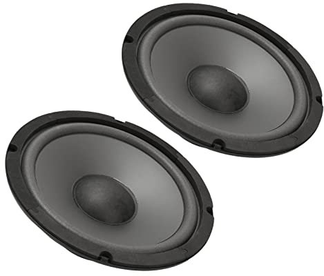 Zunate 6 600W 4 Ohm Midrange Loudspeaker, 2 Pack Full Frequency Bass Speakers with HiFi Stereo Sound Coaxial Speaker for Car Sound Systems