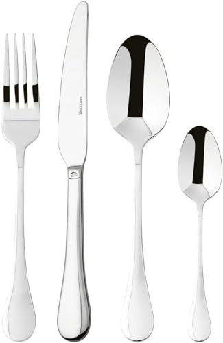 Sambonet Bloom Servizio Tavola Posate 24 Pezzi Acciaio Inox