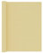 vidaXL Tent Carpet - Beige 250x400 cm Tent Mat, Patio Rug, Outdoor Camping Accessory, Water-Permeable, Breathable, Easy Cut, High-Density polyethylene