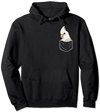 Süßer Papagei in einer Tasche I Goffins Kakadu Pullover Hoodie
