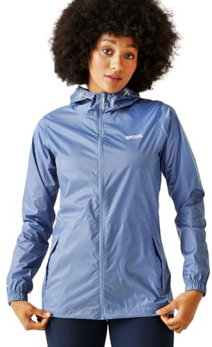 Regatta Femme Pack It Iii Et Durable Pour Veste Imperméable, Bleu Coronet, 46 EU