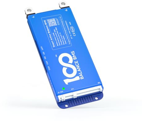 100BALANCE 40A 4-8S Smart BMS Standardausführung mit Active Balancer und integrierter Bluetooth APP/UART für Lithium Akku NCM/LFP/LTO Pack