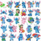 Acuiwer 27 Stück Diamantmalerei Kinder Diamond Painting Set Cartoon Theme Diamant Malerei Kits für Kinder Geburtstags Geschenk für Jungen Mädchen