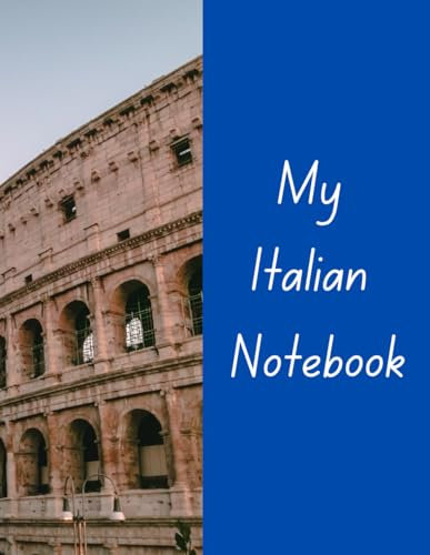 My Italian Notebook: Blanked Lined Notebook