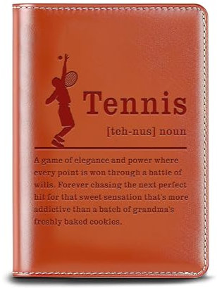 WHLBHG Tennis-Geschenk, liniertes Tagebuch, Notizbuch, Tennisspieler, Geschenk, Tennistrainer, Wertschätzungsgeschenk, Tennis-Liebhaber, Geschenke (Tennis-Definition)