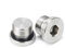 1stück M33-1.5 Edelstahl Sechseck 304 mit ED Ring Dichtungsstopf, Flansch Oberfläche Öl Stecker