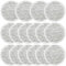 Paquete de 16 almohadillas de repuesto S7001 para mopa de vapor Shark S7001 S8201 S7201 S7000AMZ S8001 S7000 S7005 S7020 Series Steam Mop Pads, Steam & Scrub All-in-One Scrubbing Pads 000