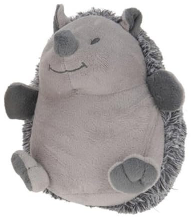 Fabric Animal Door Stop Stopper Home Office Stuffed Filled Heavy Novelty Decoration Doorstop (Upright Hedgehog Grey)