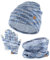 Qixiu Stirnband und schal Set Damen,mütze schal Damen,gestrickter schal mit ärmeln für Damen,Halstuch musselin Damen,gestrickter schal mit ärmeln für Frauen,Pullover schal