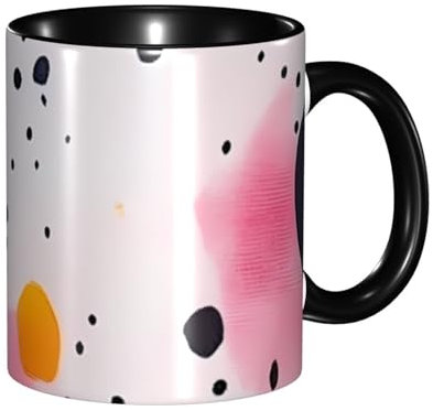 CSIVKEJ 3D Print Coffee Mug, Tea Cup Mug Gift for Sister Best Friend Women Moving Away Mug