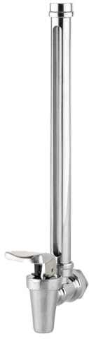 British Berkefeld Robinet À Bec En Acier Inoxydable Avec Jauge De Niveau D'eau | Conception étanche | Compatible avec les systèmes à gravité de 6, 8,5 & 12 litres Offre une vue claire du niveau d'eau