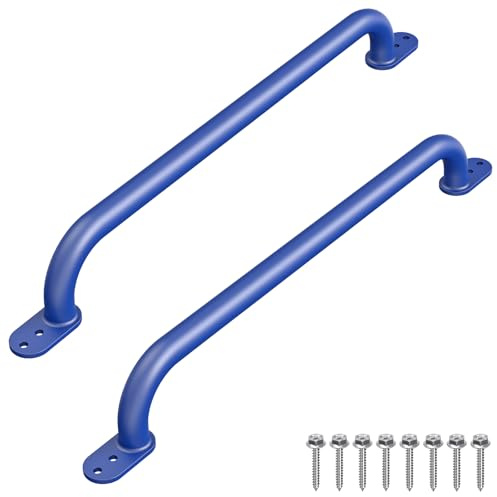Dolibest Grab Rail 73cm Kids Climbing Handle Safefty Grip Bar/Flat Blue