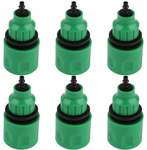 6 Pièces Raccords de Tuyau D'arrosage en Plastique 4/7 et 8/11 | Connecteur Tuyau Arrosage Micro pour 4-9mm Raccord Rapide Sens Adaptateur Robinet Raccord pour Système D'irrigation Jardin