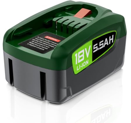 5,5Ah Ersatzakku für Bosch 18V Akku kompatibel mit Bosch PBA | PSB PSR Series Green Tools Haus- und Gartensysteme, Gardena-Geräte und 18-V-Akku-Werkzeuge