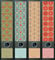 Ordnerrücken breit 4er Set Ordner Pattern I Ordner Aufkleber Etiketten Deko 321