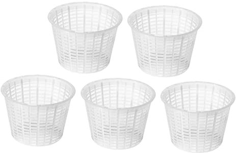 AlcoFermBrew 5 x Cheese Mould 9.5x7cm - 350g Perdere con Bordo – Moulds | Basket for Cheese