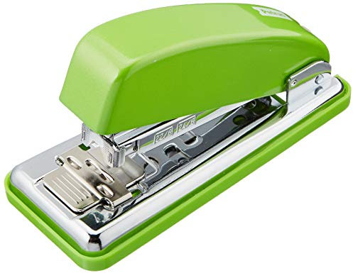 Grapadora petrus 226 classic wow verde metalizado capacidad 30 hojas en blister