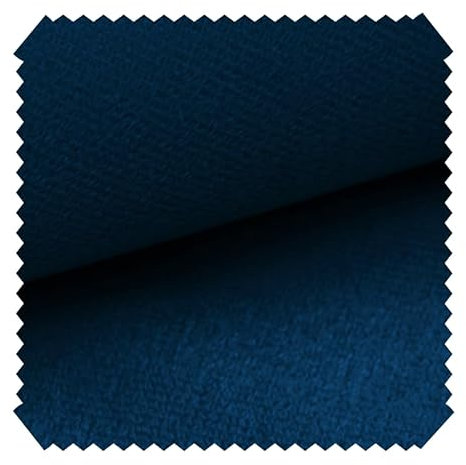 novely® ARTENA - Samtiger Velours-Möbelstoff - Anschmiegsamer Polsterstoff - Robuster Bezugsstoff - Pflegeleichte Meterware 1lfm | Farbe: 26 Navy Dunkelblau