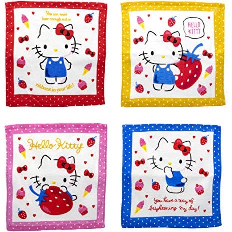 Joy Toy 20611 Hello Kitty - Toalla mágica, Multicolor, 30 x 30 cm