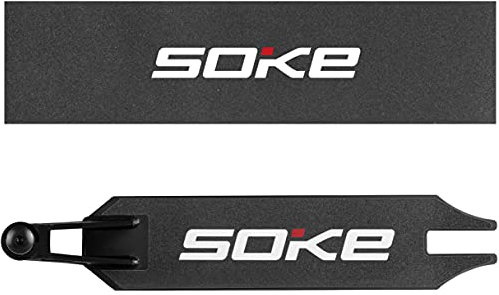 SOKE Griptape EVO STREET Schleifpapier für Roller 47x10,5cm Strapazierfähiges Griptape Besserer Grip Anpassung Performance Fahrtricks