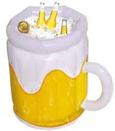 Jarra de cerveza hinchable para bebidas
