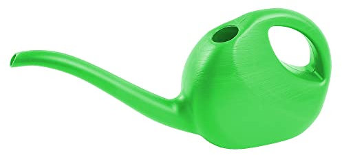 BAUSTER® Arrosoir de jardin en plastique pour intérieur et extérieur - 2 l - Arrosoir coloré - Pour enfants - 2 l - Vert