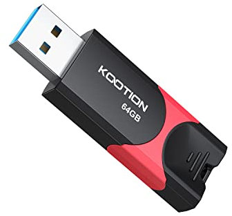 KOOTION Cle USB 64 Go Clé USB 3.0 Pas Cher Clef USB 64 GB Mémoire Stick Rapide pour Ordinateur, TV, Portable, Voiture, Lecteur, Xboxone