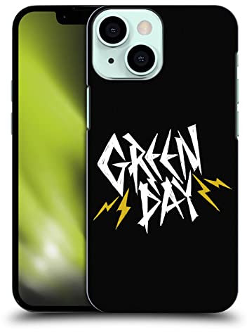 Head Case Designs Officially Licensed Green Day Bolts Graphics Hard Back Case Compatible With Apple iPhone 13 Mini