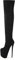 Damen Plateau Overknee Stiefel Stretch bunter Druck Stilettos hohe Stiefel 7,8 '' Sexy High Heels Mode Pole Dance Schuhe Unisex Herren große Größe,Schwarz,40