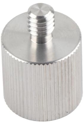 Hilitand Laser Leveler Stativadapter, 5/8 Buchse auf 1/4 Stecker Mikrofonschraube Adapter Stativschraube Adapter für Mikrofonständer, Kamera, Stecker und Adapter