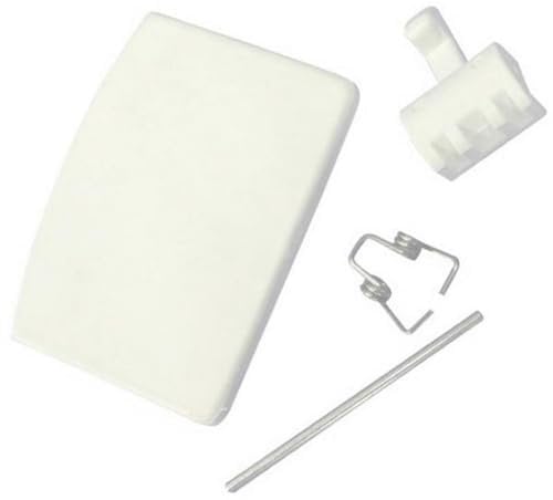 WHIRLPOOL 481949869247 Washing Machine Door Handle White 481949869247 WHIRLPOOL