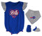 Outerstuff NFL Mädchen 3er Baby-Set Buffalo Bills - 24M