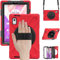 Funda Lenovo Tab M9 9.0 TB-310FU 2023, Híbrido Tres Capas Funda Carcasa Protector con Correa de Bandolera/Correa de Mano, 360 Rotación Kickstand para Lenovo Tab M9 9.0 TB-310FU 2023