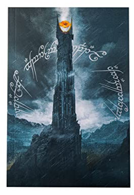 Cinereplicas Der Herr der Ringe - Lidloses Auge Notizbuch 120p 14.5 * 21cm - Offizielle Lizenz
