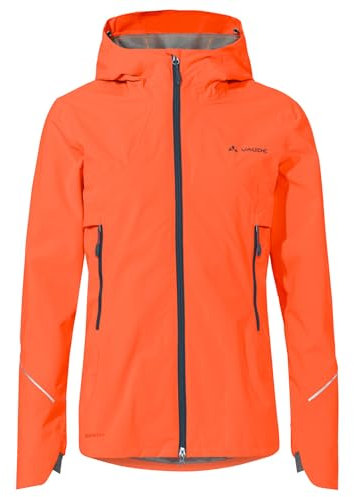 VAUDE Damen Women's Yaras 3in1 Jacket Doppeljacke, Neon Orange/blue, 38 EU