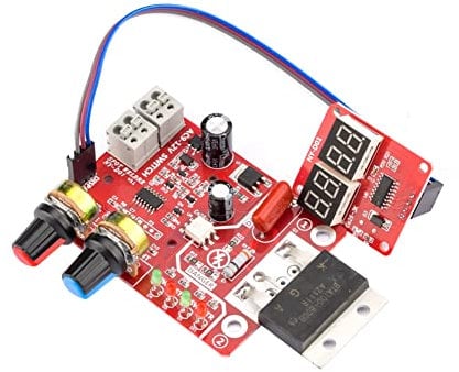 Dojimayisc Welding Machine Time Control Display Spot Welder AC 110V 220V to 9V Transformer Controller Board 100A